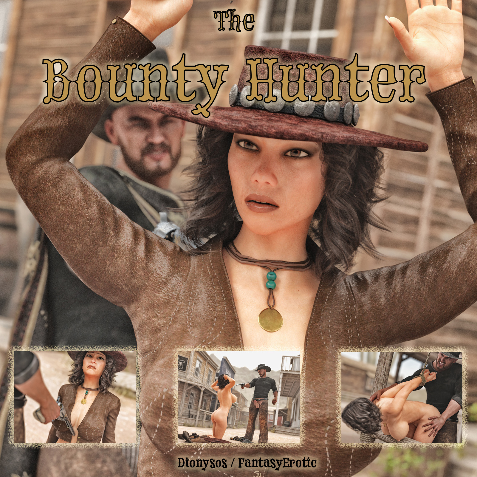 NSFW Graphic Novel Bounty Hunter